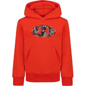 Under Armour UA RIVAL PRINT FILL HOODIE, Morph Green, 6 in Saudi Arabia