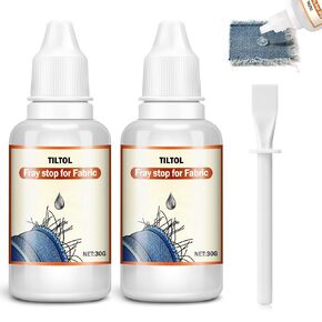 Fray Check for Fabric, Stop Fraying Fabric Sealer Prevents Fraying and Unraveling Edge Sealing Dries Clear Soft and Flexible for DIY Sewing and Crafts in Saudi Arabia
