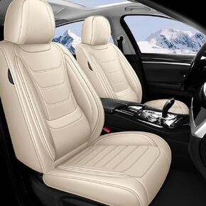 JWLK Seat Covers Full Set for Chevrolet Silverado 1500 2000-2026, Waterproof Full Coverage Seat Protector Compatible Airbag, Nappa Leather Car Seat Covers Sets(5 Seats Black Red) in Saudi Arabia