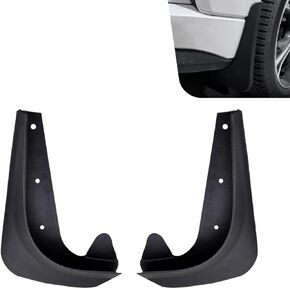 2 PCS Car Mud Flaps, Splash-protection Waterproof Fender Kit, Seamless Connection All Weather Left Right Mudguard Protector, Universal Modification Hardware for Most Cars SUVs (Black) in Saudi Arabia