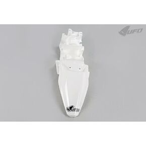UFO PLAST Rear fender/rear fender white/white 047 compatible with Kawasaki KLX 110 2010 to 2021 in Saudi Arabia