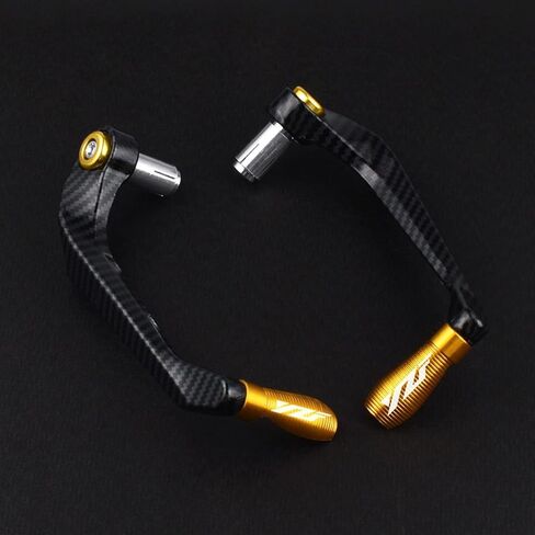 Hand Protector Motorcycle Handlebar Grips Guard Brake Clutch Lever Protector for Y&AMAHA YZF R1 R6 2005 2006 2007 2008 2009 2010 2011 2012 2013 (Color : Gold, Size : 2005-2013) in Saudi Arabia
