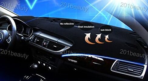 New 1pcs Black Non-Slip Dash Mat Dashboard Mat Dash Carpet Dash Covers Dashboard Cover for Ford Explorer 2011 2012 2013 2014 2015 2016 2017 2018 2019 in Saudi Arabia
