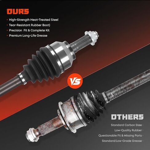 Front Right CV Axle Shaft Assembly (Automatic Trans) Fits for Mazda 3 for 2.0L 2005-2013, for Mazda 3 for 2.3L 2005-2009, for Mazda 3 for 2.5L 2010-2013, for Mazda 5 for 2.3L 2006-2010 in Saudi Arabia