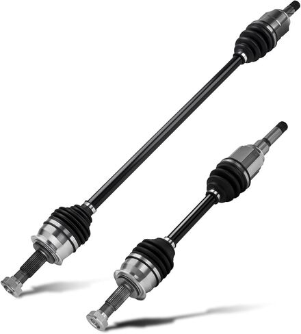 Pair (2) Front CV Axle Shaft Assembly Fit for Chevrolet Sonic LS/LT 2012–2017 L4 1.8L & Sonic LTZ 2012–2014 (Automatic Transmission Only), Driver and Passenger Side in Kuwait