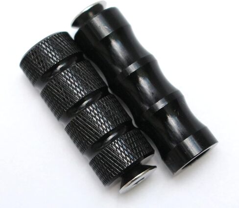 CNC Motorcycle Knurled Shifter Peg Anti-Skid Gear Shift Brake Lever Foot Pegs Pedal 6mm Hole Front Footrests Footpeg Rearsets For YAMAHA Honda Suzuki Kawasaki Ducati Aprilia Racing Motorbike in Saudi Arabia