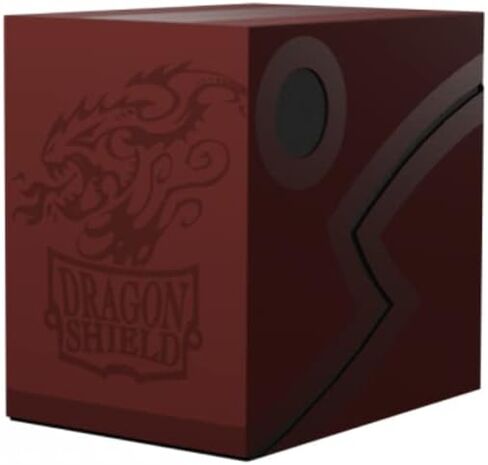 Dragon Shield Deck Box – Dragon Shield Double Shell: Midnight Blue/Black - MTG Card Sleeves are Smooth & Tough - Compatible with Pokemon & Magic The Gathering Cards in Saudi Arabia