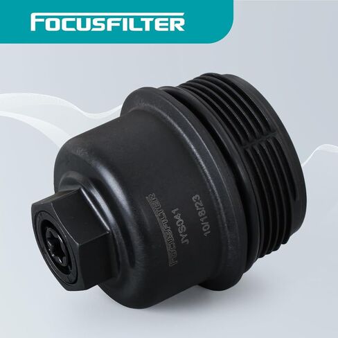 FOCUSFILTER 11428593190 OEM Grade Oil Filter Housing Cover Cap, for Mini Cooper 1.5L L3 / 2.0L L4 2020, Clubman 2.0L L4 2020, BMW X1, 228i & M235i Gran Coupe 2020-2021, X2 2019-2020 in Saudi Arabia
