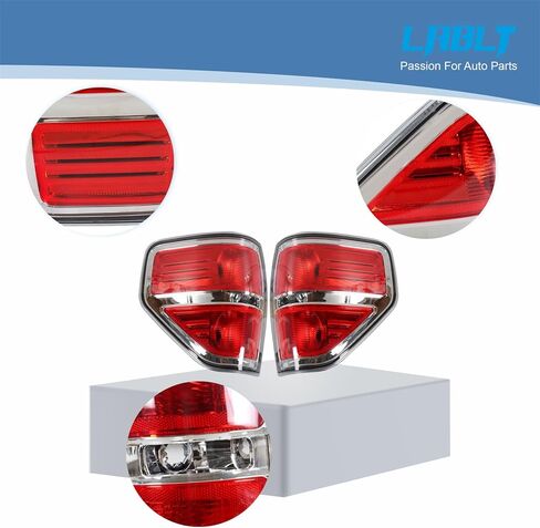 LABLT Tail Light Assembly Replacement for F150 2009 2010 2011 2012 2013 2014 Brake Light Right Side and Left Side Replacement for FO2818148 FO2819148 in Kuwait