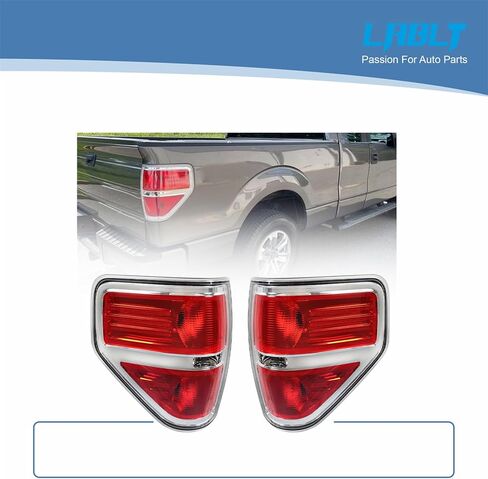 LABLT Tail Light Assembly Replacement for F150 2009 2010 2011 2012 2013 2014 Brake Light Right Side and Left Side Replacement for FO2818148 FO2819148 in Kuwait