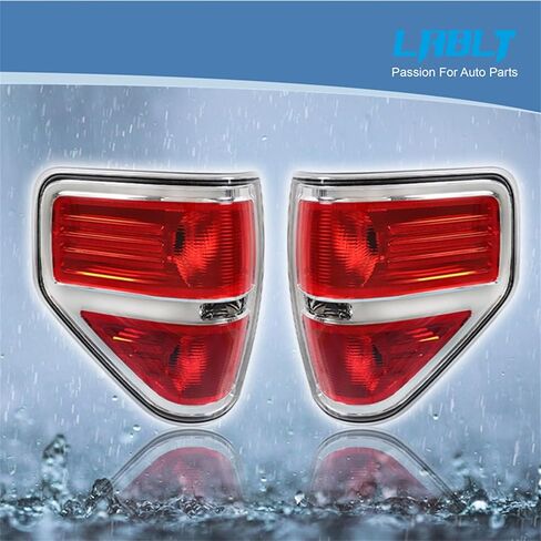 LABLT Tail Light Assembly Replacement for F150 2009 2010 2011 2012 2013 2014 Brake Light Right Side and Left Side Replacement for FO2818148 FO2819148 in Kuwait