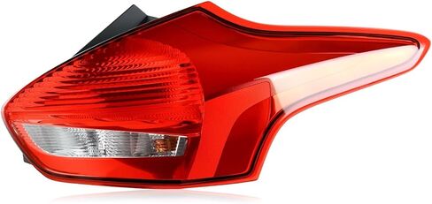 Tail Lights Outer Compatible with 2015-2018 Ford Focus Sedan 4-Door Halogen Type Brake Rear Lamp Taillights Replacement for F1EZ13405B FO2804114 in Saudi Arabia
