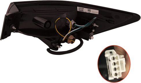 HEADLIGHTSDEPOT Tail Light Left Driver Compatible with Nissan Sentra 2020-2025 in Kuwait