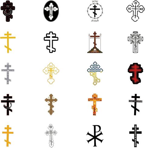 63pcs Orthodox Stickers Pack，Cute Cartoon Aesthetics Vinyl Waterproof Decals for Water Bottle, Laptop, Phone, Skateboard, Journaling for Party Supply Decor Favor in Saudi Arabia