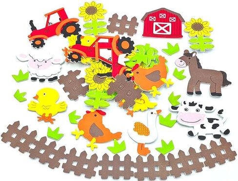 Animal Foam Stickers,Bulk Self-Adhesive Shapes for Arts Crafts ， Decoration Classroom Teaching DIY Supplies Materials (180pcs sea Animal) in Saudi Arabia