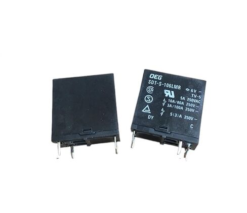 10pcs/lot Relay SDT-S-106LMR 6V 4pins 5A JZC-36F in Saudi Arabia
