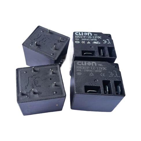 10pcs/lot Relay HHC67F-1H-12VDC HHC67F-1Z-12VDC 4-5pins 30A 40A(HHC67F-1Z-12VDC) in Saudi Arabia