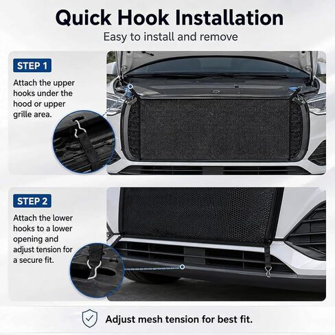 Car Front Grille Mesh for Toyota Tacoma 2015-2026 Automobile Radiator Guard Insect Screen Bug Deflector Mesh Netting Cover Shield Blocker Net in Saudi Arabia