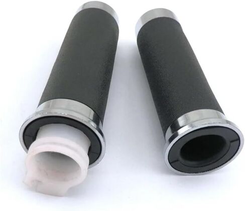 A pair Throttle Handle Grips Both Left and Right for 150cc Lance Vintage 150T-E Znen Clasic Fit 25mm Handlebar in Kuwait