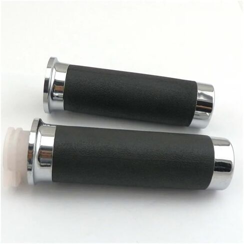 A pair Throttle Handle Grips Both Left and Right for 150cc Lance Vintage 150T-E Znen Clasic Fit 25mm Handlebar in Kuwait