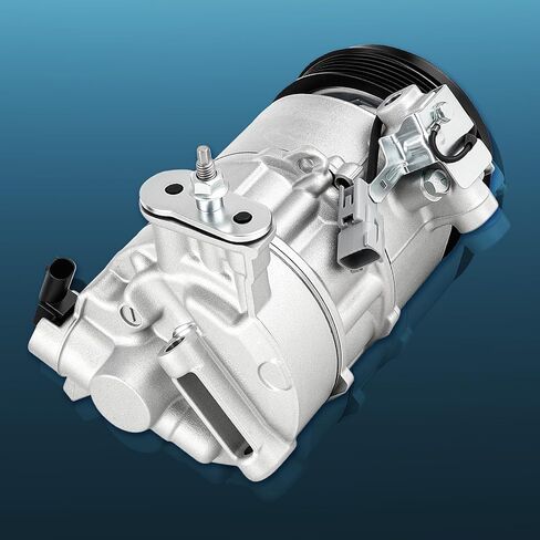TadaMark A/C Air Conditioner Compressor with Clutch fit for Fiat 500X 2016-2018 2.4L; fit for Jeep Renegade 2015-2021 2.4L; Note: Not for Turbocharged, for SOHC only in Kuwait