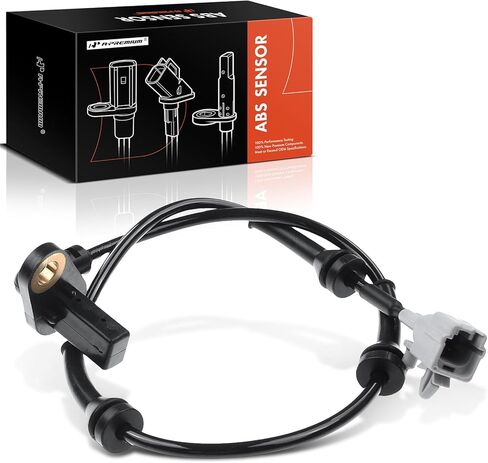 مستشعر سرعة العجلات A-Premium ABS متوافق مع موديلات Nissan - X-Trail 2002 2003 2004 2005 2006 2007، L4 2.5L - جانب الركاب الأيمن الخلفي، استبدال # 47900EQ010، 47900-EQ010 in Kuwait