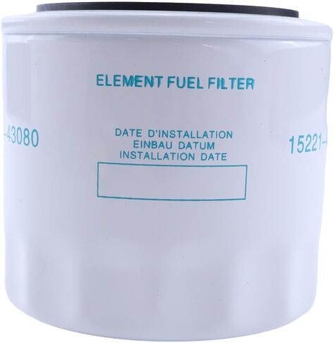 Fuel Filter 15221-43080 Compatible with Kubota Engine D1005 D1105 D1305 D722 D902 D905 V1505 V2003 V2203 V2403 Tractor L175 L225 L245 L2500F L2600F L3000F L285P in Saudi Arabia