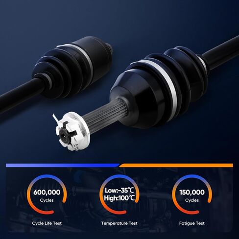 مجموعة عمود محرك المحور ECCPP/CV مناسبة 2010-2014 لبولاريس رينجر 400 500 570 800 طاقم 570 EV أمامي يسار يمين 1332690 in Kuwait