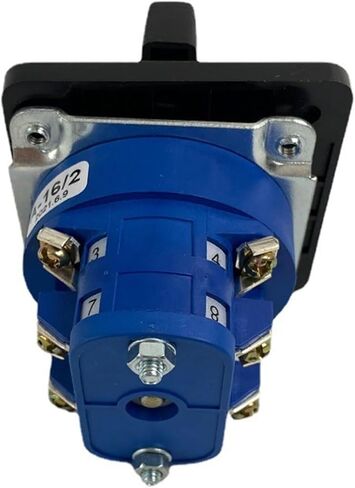 Rotary Cam Switch 16A 690V 3 Position 1-8 Poles Control Dual Power Changeover Interruptor Silver LW39A-16 Series(6P) in Saudi Arabia