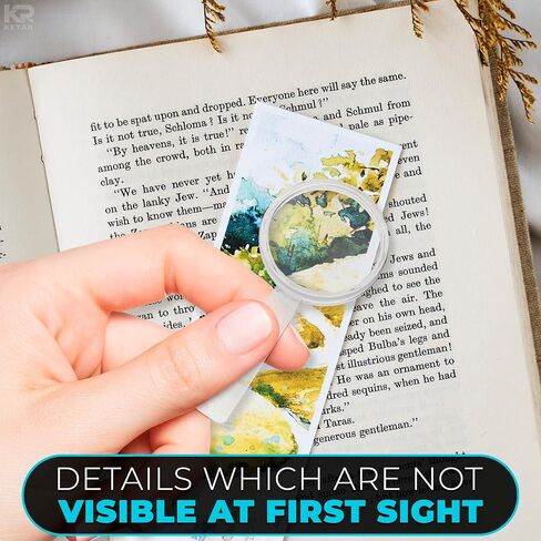 20 Pcs Mini Magnifying Glass Bulk Size 2.36" x 1.18" – 3X Plastic Small Magnifying Glass – Lightweight, Durable, Impact-Resistant | Usable for Clear Vision, Easy Use, Portable Ideal for Everyday Carry in Saudi Arabia