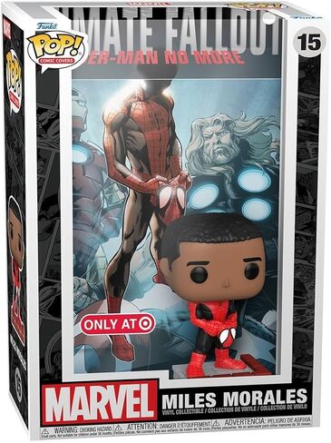 فانكو بوب! غطاء من الفينيل حصريًا من Marvel Comics Miles Morales Ultimate Fallout US مع شكل in Kuwait