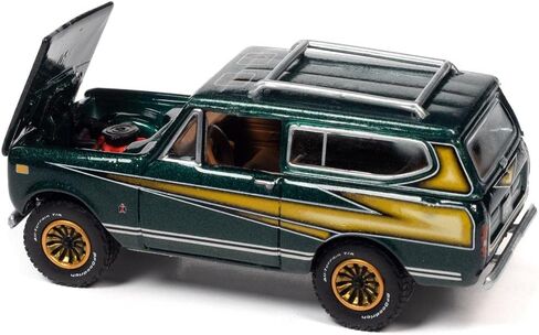 1979 International Scout II Midas Edition Emerald Green Met w/Graphics Classic Gold Collection Ltd Ed 1/64 Diecast Johnny Lightning JLSP223 A in Kuwait