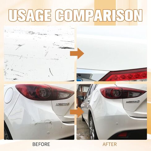 2026 New Scratch Remover for Vehicles - Car Scratch Repair Paste Car Scratch Remover Kit, Car Scratch Remover Kit with Wipe Sponge for Car Vehicles Deep Scratches in Saudi Arabia