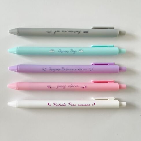 Funny Crime Ballpoint Pen Set, with Hilarious Lawyer & Criminal Sayings, Perfect Office Gag Gifts for Attorneys, Law Students & True Crime Fans, Gag Gifts (Criminal pens) in Saudi Arabia