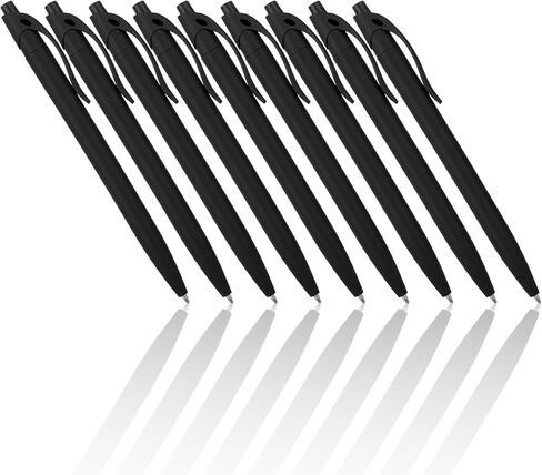 200pack Retractable Black Click Pens Bulk Medium Point Ballpoint Pens, 1.0mm Smooth Black Ink Pen Bulk for Journaling School Office Supplies in Saudi Arabia