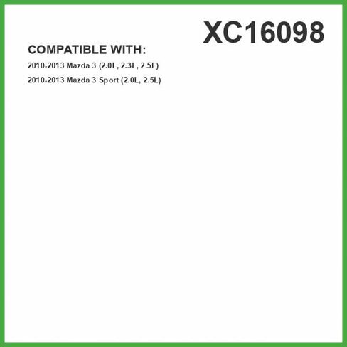 فلتر هواء المقصورة XC16098 من ECOGARD يناسب 2010-2013 مازدا 3، 3 سبورت in Kuwait