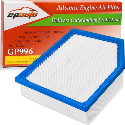 فلتر هواء لوحة EPAuto GP996 (CA10996)، بديل لكزس IS300 (2016-2025)، IS350 (2014-2026)، GS200t (2016-2017)، GS300 (2018-2019)، GS350 (2013-2020) in Kuwait