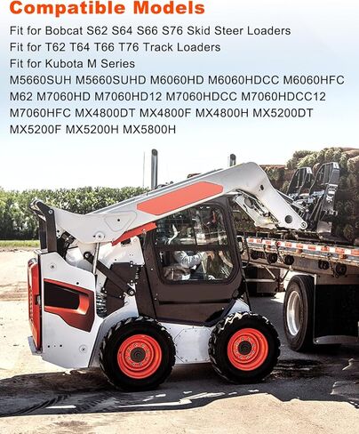 فلتر هواء المقصورة مناسب لوادر انزلاقية التوجيه Bobcat S62 S64 S66 S76 لوادر المسار T62 T64 T66 T76، استبدال فلتر الكابينة 7310820 7313306 in Kuwait