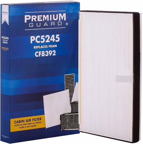 PG Cabin Air Filter PC5245 | Fits 2006-2011 Chevrolet Impala, 2005-2009 Buick LaCrosse, 2014-2016 Chevrolet Impala Limited, 2006-2007 Monte Carlo, 2005-2008 Pontiac Grand Prix in Kuwait