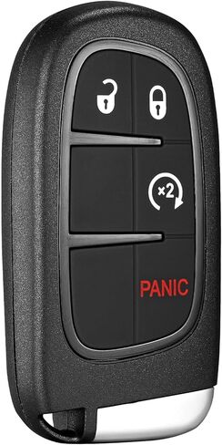 Smart Key Fob Replacement Fits for Dodge Ram 1500 2500 3500 2013 2014 2015 2016 2017 2018 Proximity Keyless Entry Remote Control 433 Mhz GQ4-54T in Saudi Arabia
