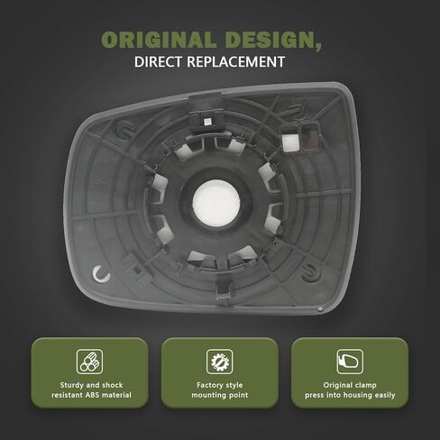 Right Outside Mirror Glass Compatible With Kia Sorento wo/Heat Replaces 876211U000 11 12 13 2011 2012 2013 in Kuwait