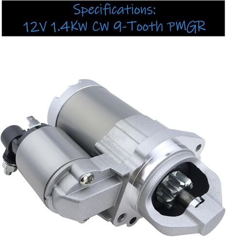 Starter Motor for Suzuki Outboard 4-Stroke 2017-2024 DF70 75 80 90 100 150 175 200 225 250 300 325 350 HP L4 V6 Engine, 31100-98L10 31100-98L00 M000TD5872, 1.4KW DF150AP Starter for Suzuki 4T in Kuwait