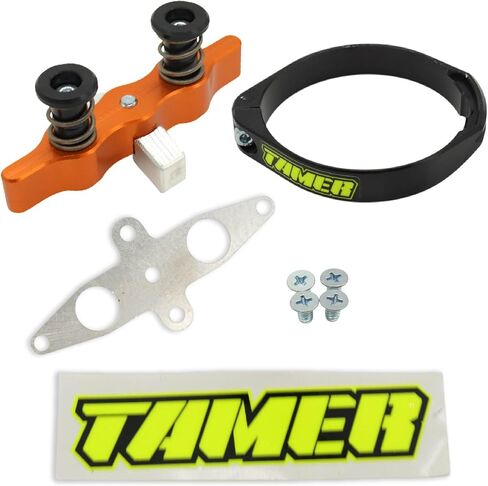 Tamer MX HH-3601 Double Button Motocross Holeshot Device – Fits GasGas, Husqvarna, and KTM - Orange Launch Control System with WDS 2.0 Ring – Dirt Bike Start Device – Made in USA in Saudi Arabia