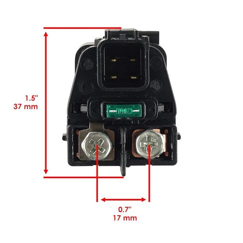 Caltric Starter & Relay Solenoid Compatible with Suzuki Lt-A450X Lta450X Kingquad 450 Axi 2007-2010 in Kuwait