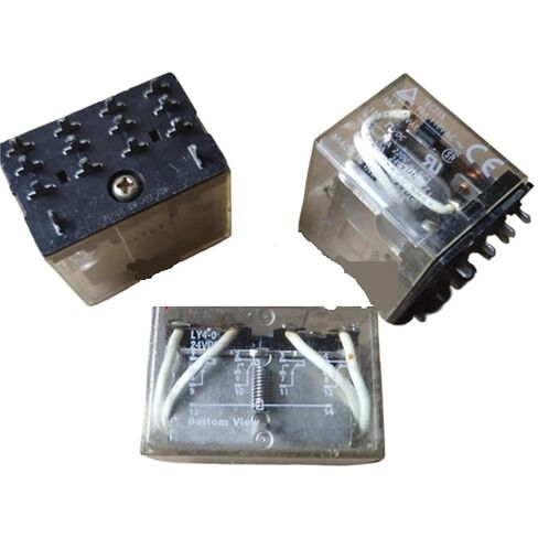 10pcs/lot Relay LY4-0 12VDC 24VDC 14pins(LY4-0 12VDC) in Saudi Arabia
