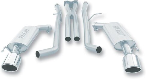 BORLA 140165 Cat-Back Performance Exhaust System for 2005-2006 Pontiac GTO 6.0L V8 Automatic/Manual Transmission Rear Wheel Drive Coupe. in Kuwait