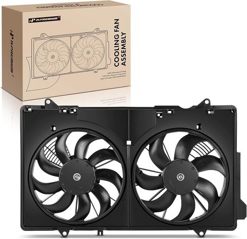 A-Premium Engine Radiator Cooling Fan Assembly Compatible with Select Mazda Models - CX-5 CX5 2017-2025, 2.5L in Kuwait