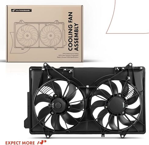 A-Premium Engine Radiator Cooling Fan Assembly Compatible with Select Mazda Models - CX-5 CX5 2017-2025, 2.5L in Kuwait