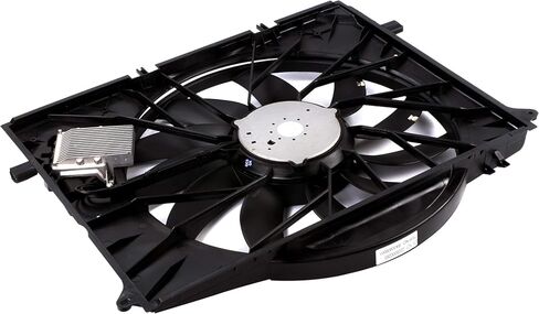 Electric Cooling Fan Assembly Fit for W220 C215 R230 CL600 S350 S430 S500 S600 SL600 CL55 CL65 S55 S65 SL63 SL55 SL65 AMG 2001-2012 Replace# 2205000293 2205000193 in Kuwait