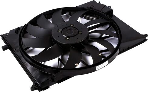 Electric Cooling Fan Assembly Fit for W220 C215 R230 CL600 S350 S430 S500 S600 SL600 CL55 CL65 S55 S65 SL63 SL55 SL65 AMG 2001-2012 Replace# 2205000293 2205000193 in Kuwait